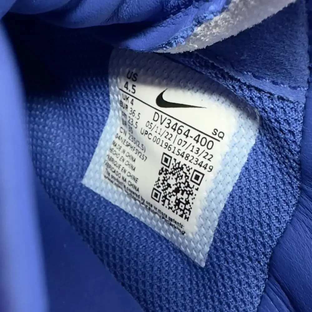 Nike Air Force 1 x AMBUSH Low Sneakers Women’s 6.5 Blue Yellow - Picture 7 of 8